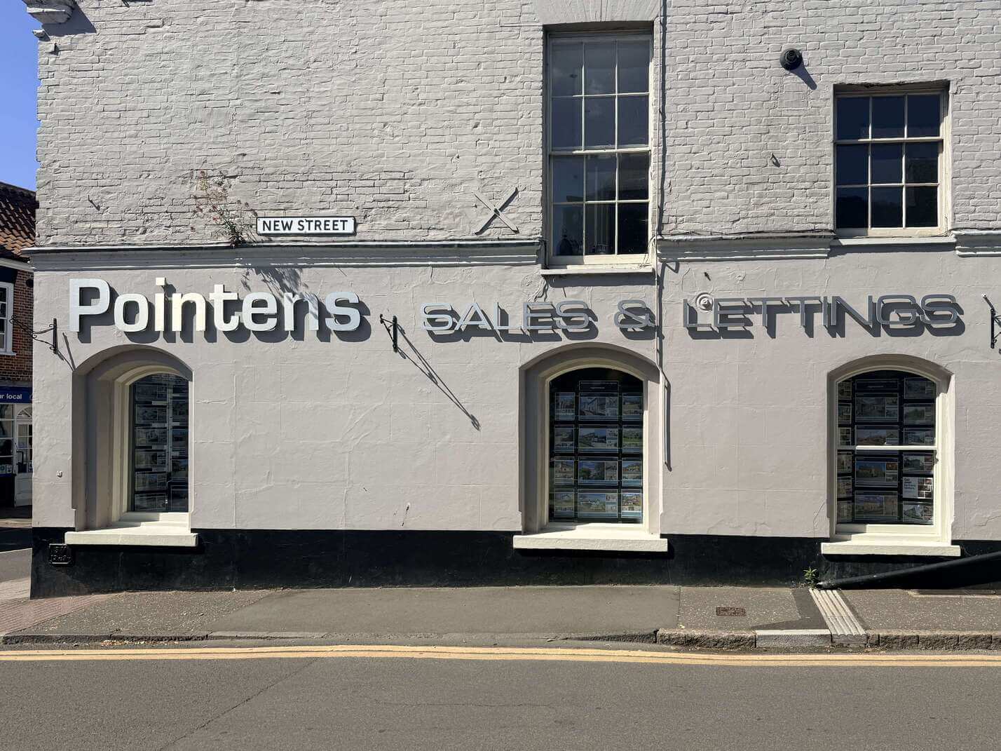 Pointens Sales & Lettings office, New Street, Holt